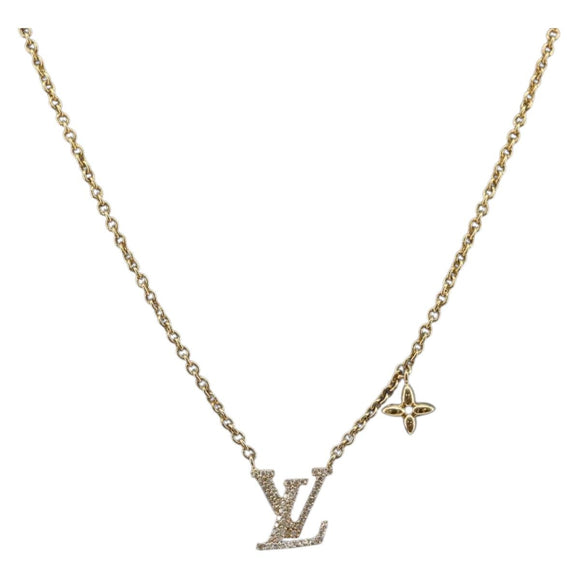 LOUIS VUITTON Necklace LV Iconic Necklace metal Gold M00596 LV Auth sw1606