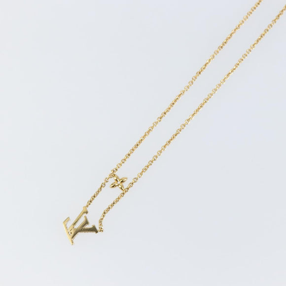 LOUIS VUITTON Necklace LV Iconic Necklace metal Gold M00596 LV Auth sw1606