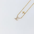 LOUIS VUITTON Necklace LV Iconic Necklace metal Gold M00596 LV Auth sw1606-3