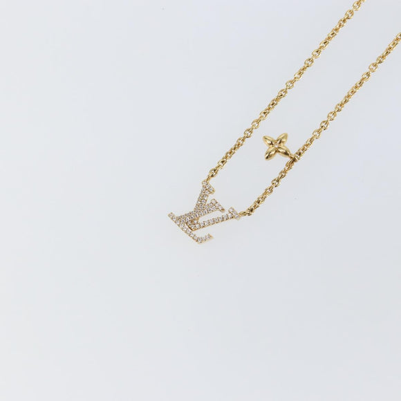 LOUIS VUITTON Necklace LV Iconic Necklace metal Gold M00596 LV Auth sw1606