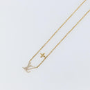 LOUIS VUITTON Necklace LV Iconic Necklace metal Gold M00596 LV Auth sw1606-4