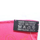 HERMES Carre 40 Scarf ""Effluves"" Silk Fuchsia Auth sw1608-10