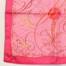 HERMES Carre 40 Scarf ""Effluves"" Silk Fuchsia Auth sw1608-4