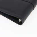 GUCCI Jackie Day Planner Cover Leather Black Silver 29966 1147 Auth sw1611-16