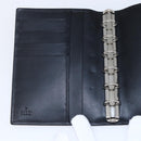 GUCCI Jackie Day Planner Cover Leather Black Silver 29966 1147 Auth sw1611-18