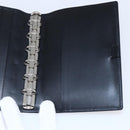 GUCCI Jackie Day Planner Cover Leather Black Silver 29966 1147 Auth sw1611-19
