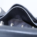 GUCCI Jackie Day Planner Cover Leather Black Silver 29966 1147 Auth sw1611-21