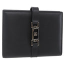 GUCCI Jackie Day Planner Cover Leather Black Silver 29966 1147 Auth sw1611-1