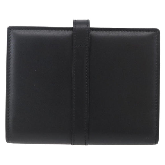 GUCCI Jackie Day Planner Cover Leather Black Silver 29966 1147 Auth sw1611