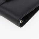 GUCCI Jackie Day Planner Cover Leather Black Silver 29966 1147 Auth sw1611-7