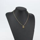 Christian Dior Necklace metal Gold Auth sw1615-12
