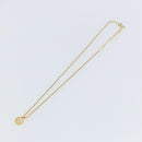 Christian Dior Necklace metal Gold Auth sw1615-2