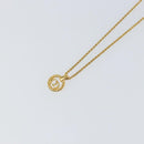 Christian Dior Necklace metal Gold Auth sw1615-3