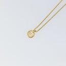 Christian Dior Necklace metal Gold Auth sw1615-8