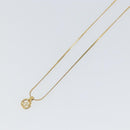 Christian Dior Necklace metal Gold Auth sw1617-10