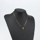 Christian Dior Necklace metal Gold Auth sw1617-13
