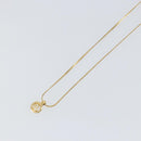 Christian Dior Necklace metal Gold Auth sw1617-4