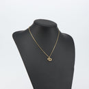 Christian Dior Necklace metal Gold Auth sw1618-13