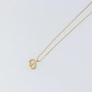 Christian Dior Necklace metal Gold Auth sw1618-4