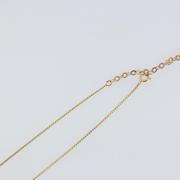 Christian Dior Necklace metal Gold Auth sw1621