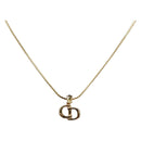 Christian Dior Necklace metal Gold Auth sw1621-1