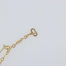 Christian Dior Necklace metal Gold Auth sw1621-7