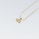 Christian Dior Necklace metal Gold Auth sw1621-9