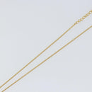 Christian Dior Necklace metal Gold Auth sw1622-11