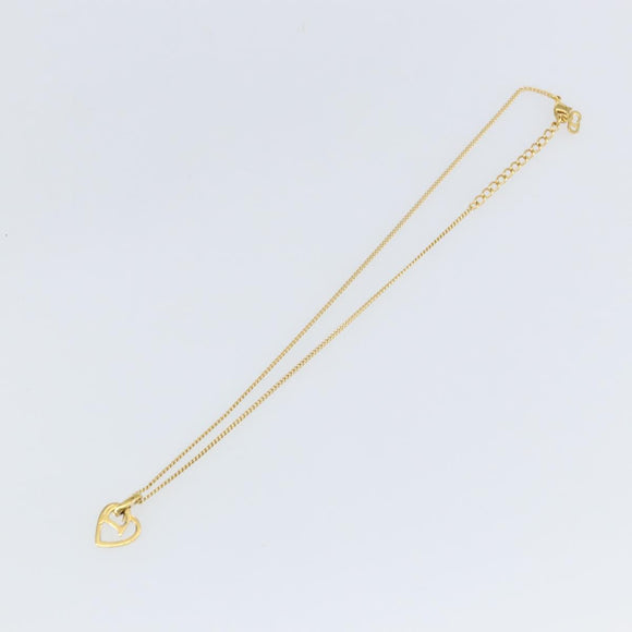 Christian Dior Necklace metal Gold Auth sw1622