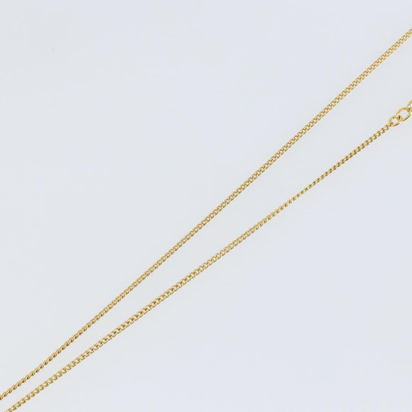 Christian Dior Necklace metal Gold Auth sw1622