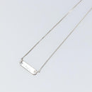 Christian Dior Necklace metal Silver Auth sw1623-10