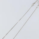 Christian Dior Necklace metal Silver Auth sw1623-11