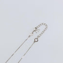 Christian Dior Necklace metal Silver Auth sw1623-6