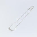 Christian Dior Necklace metal Silver Auth sw1623-8