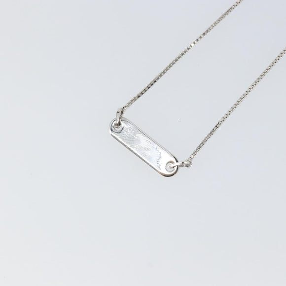 Christian Dior Necklace metal Silver Auth sw1623