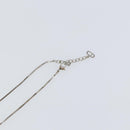 Christian Dior Necklace metal Silver Auth sw1626-11