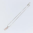 Christian Dior Necklace metal Silver Auth sw1626-2