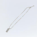 Christian Dior Necklace metal Silver Auth sw1626-7