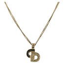 Christian Dior Necklace metal Gold Auth sw1633-1