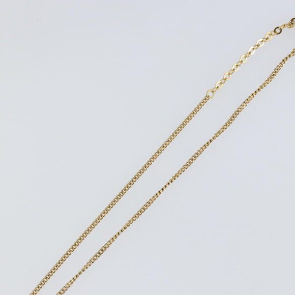 Christian Dior Necklace metal Gold Auth sw1633