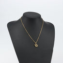 Christian Dior Necklace metal Gold Auth sw1633-13