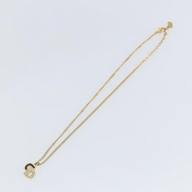 Christian Dior Necklace metal Gold Auth sw1633 - 0