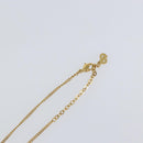 Christian Dior Necklace metal Gold Auth sw1633-6