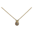 Christian Dior Necklace metal Gold Auth sw1634-1