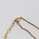 Christian Dior Necklace metal Gold Auth sw1634-13