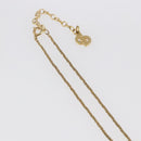 Christian Dior Necklace metal Gold Auth sw1634-6