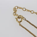 Christian Dior Necklace metal Gold Auth sw1634-7