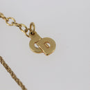 Christian Dior Necklace metal Gold Auth sw1634-8