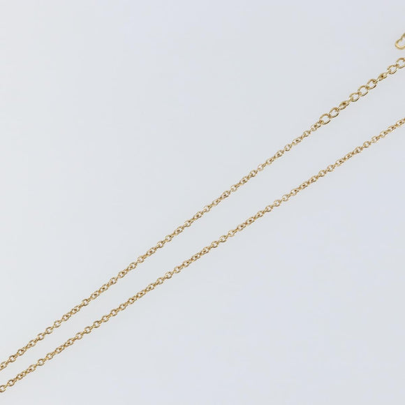 Christian Dior Necklace metal Gold Auth sw1635