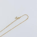 Christian Dior Necklace metal Gold Auth sw1635-12